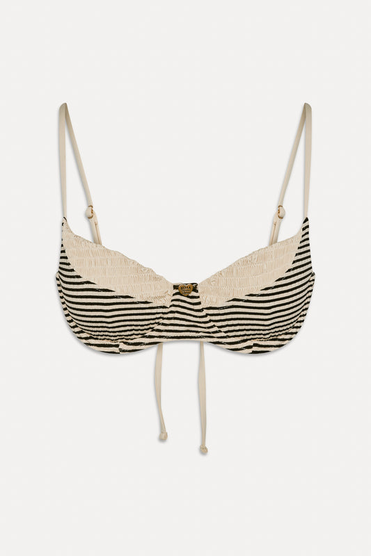 BELLA HADID Jolene Underwire Bikini Top Lasso by Frankies Bikinis 
