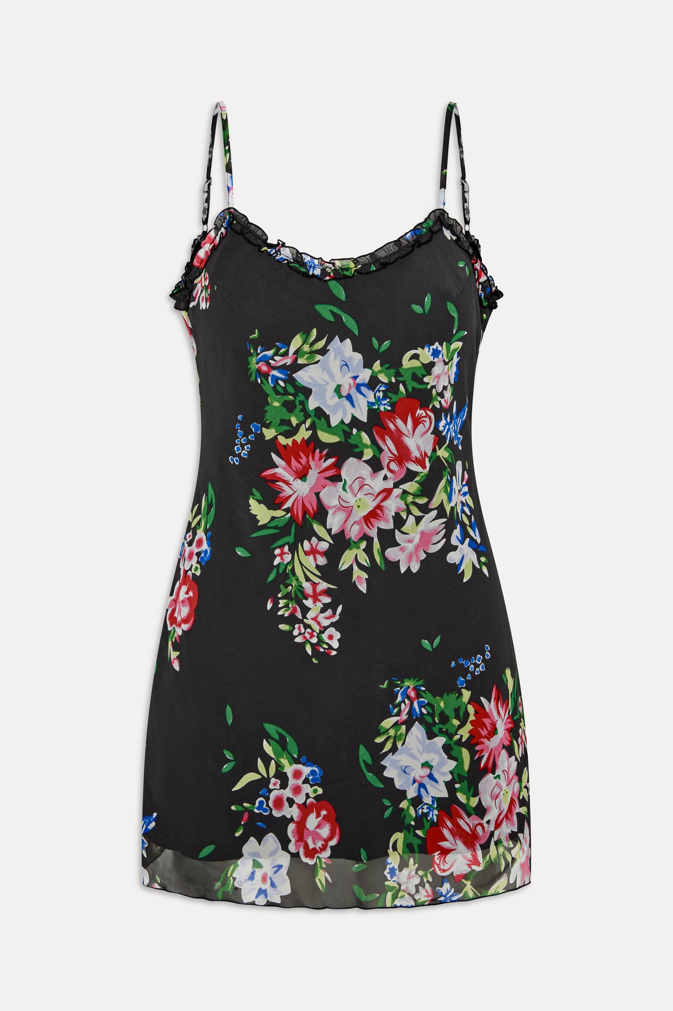 Josie Floral Mini Dress  Bouquet