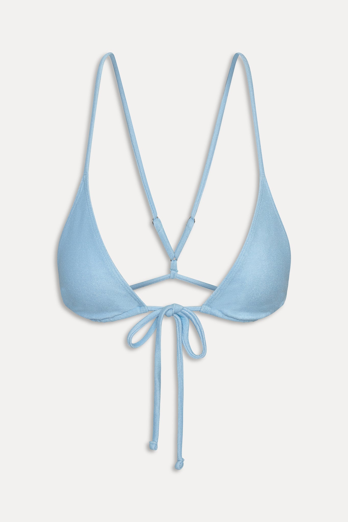 x JENNIE June Terry Bikini Top  Ocean Dip
