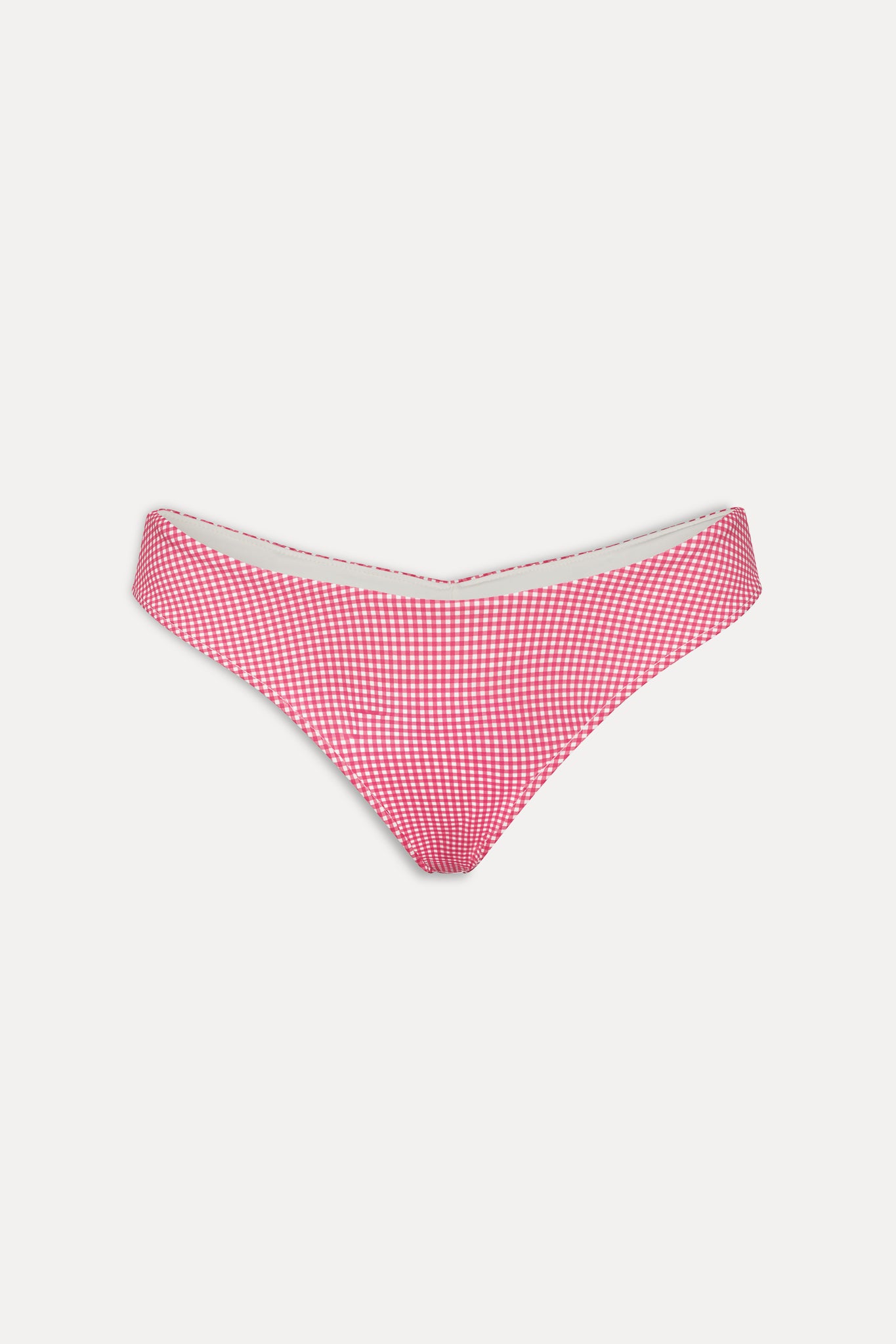 Katarina Cheeky Bikini Bottom  Ladybug Gingham