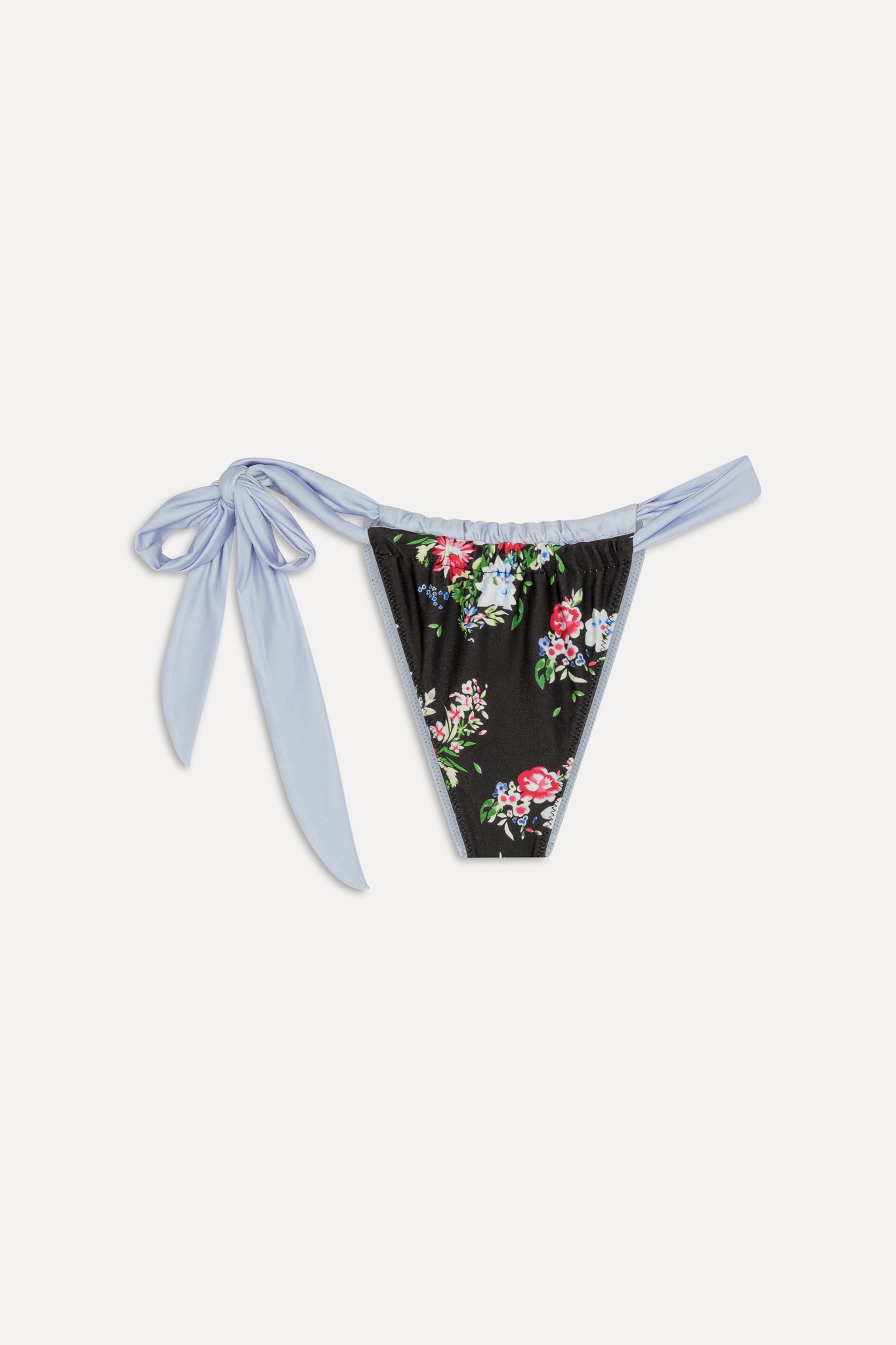 Kealy Reversible Shine Bikini Bottom  Bouquet