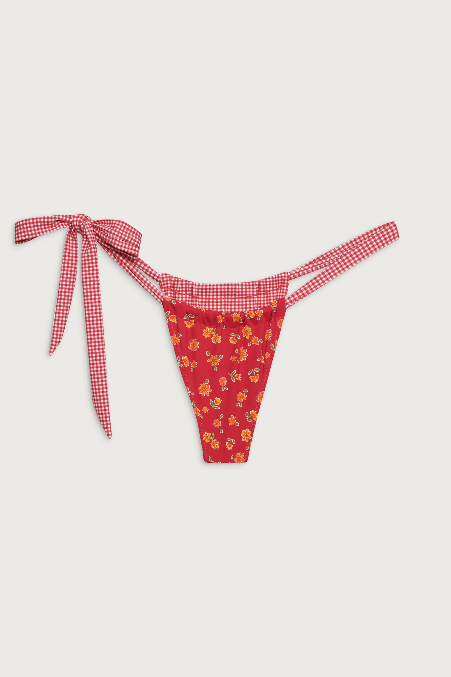 Kealy Reversible Cheeky Bikini Bottom  Summer Flower