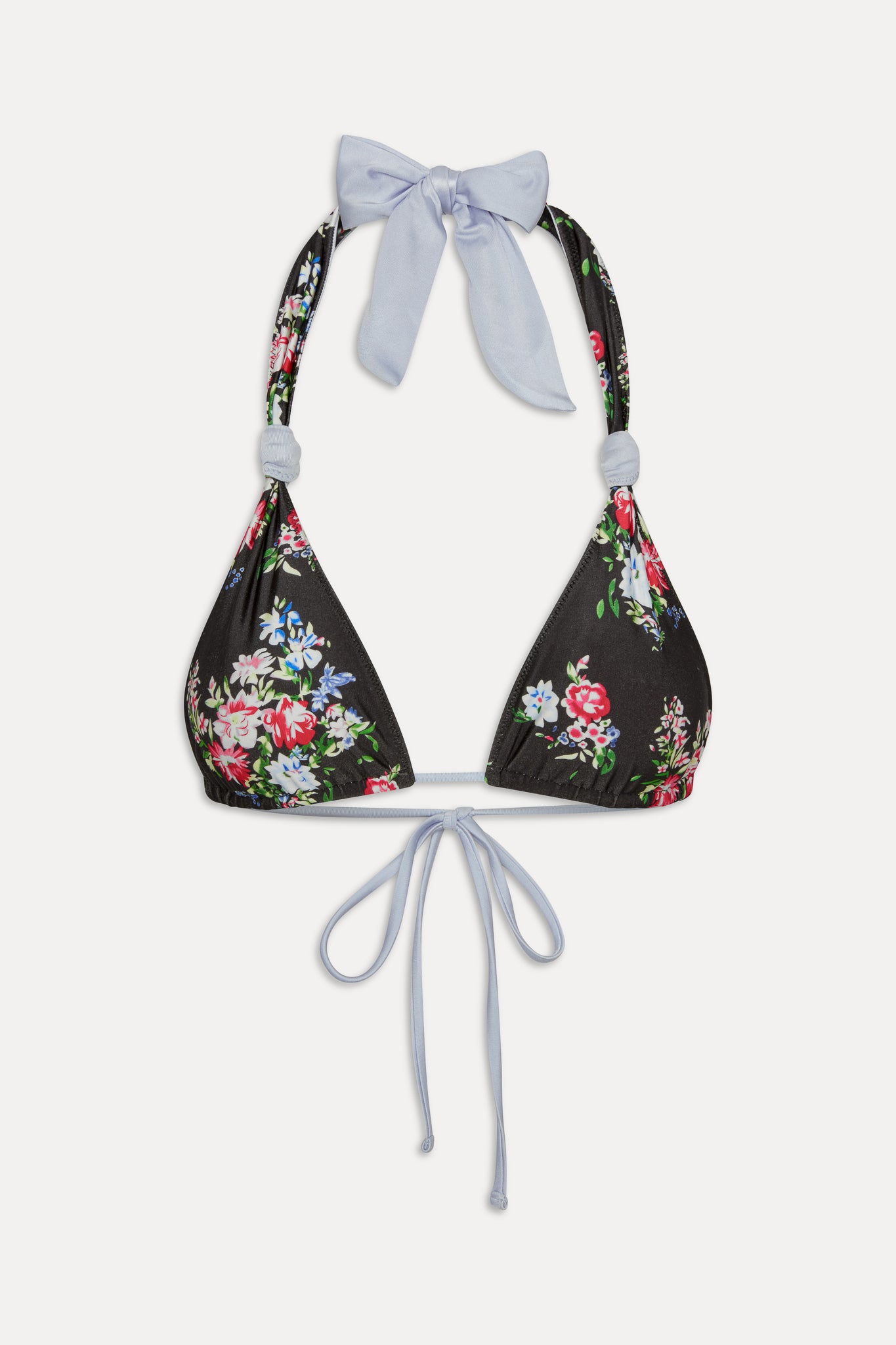 Kealy Reversible Shine Bikini Top  Bouquet