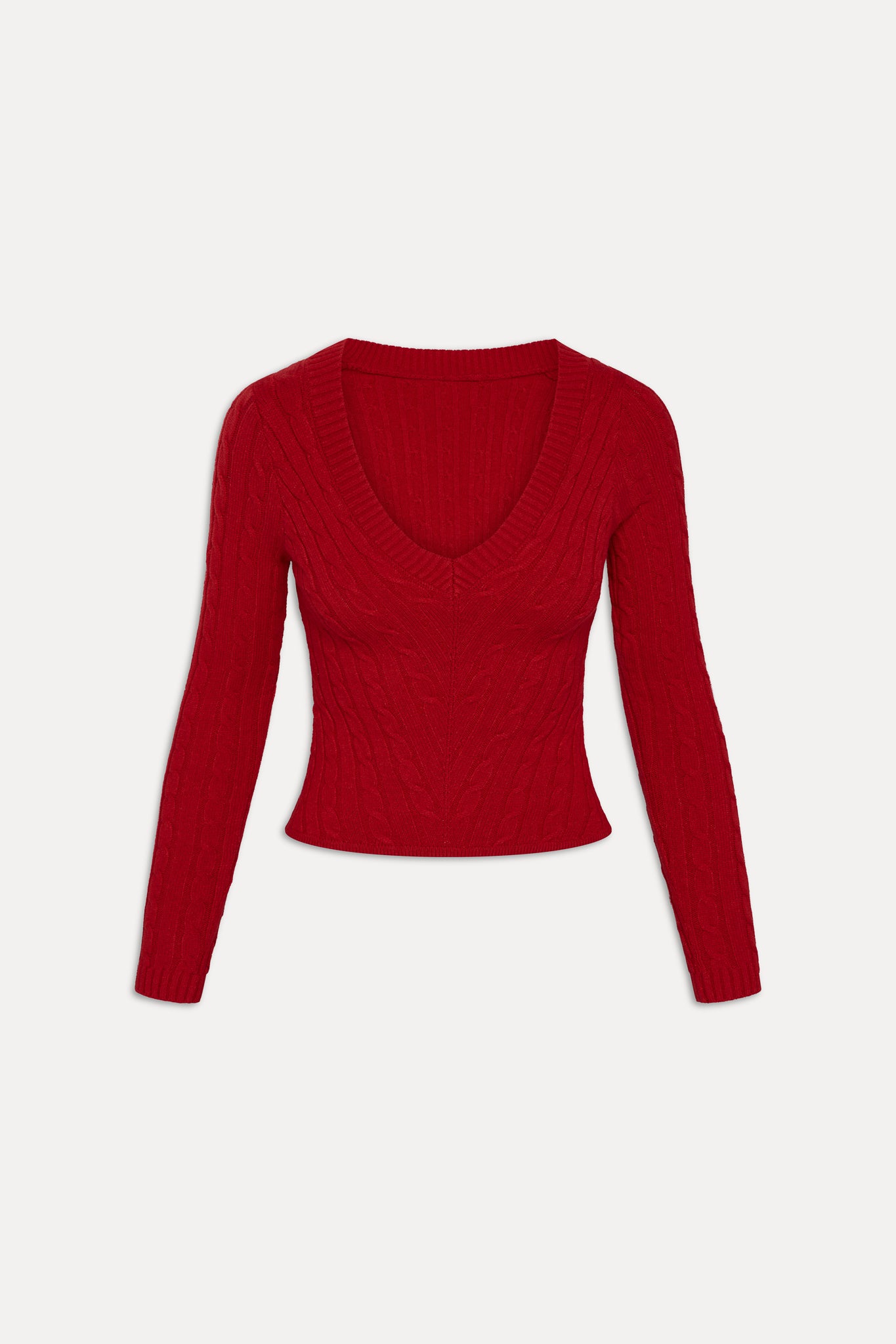 Kit V Neck Knit Sweater  Heartstrings