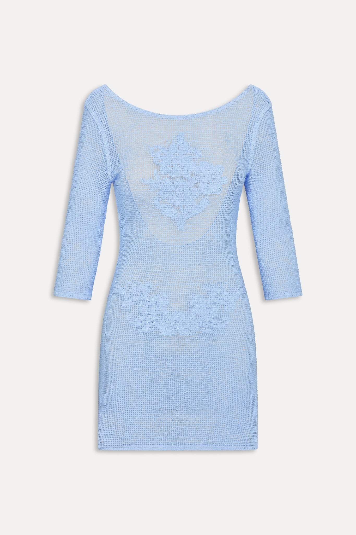Le Jardin Crochet Mini Dress