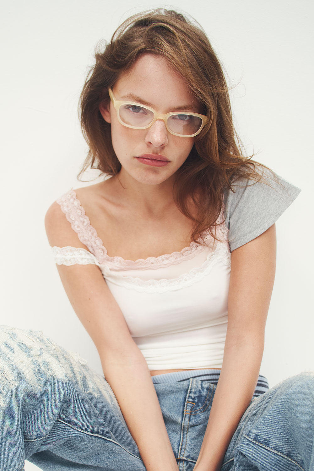 x LEXXOLA Mimi Optical Glasses  Honey