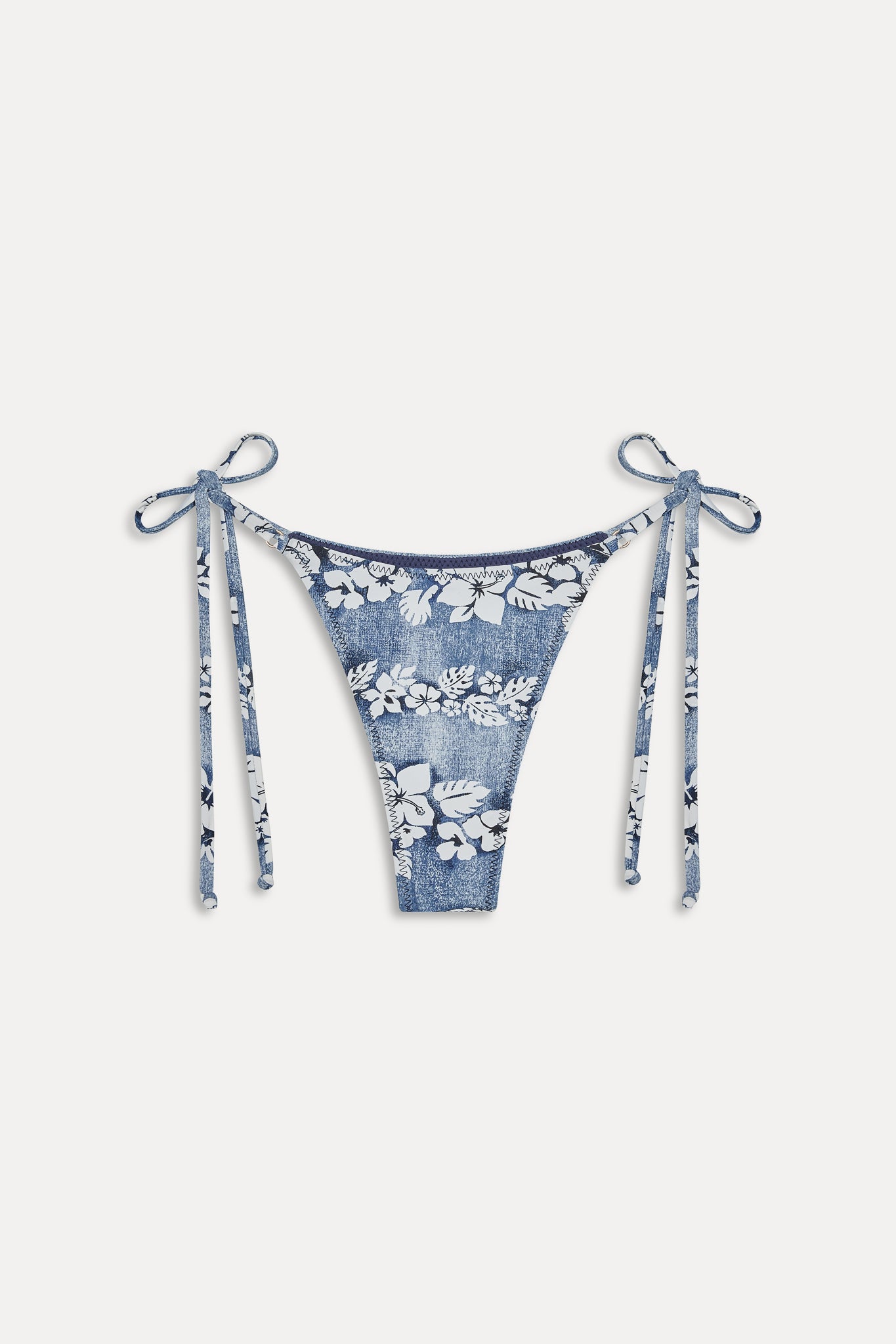 Lola Thong Bikini Bottom  Blue Lei