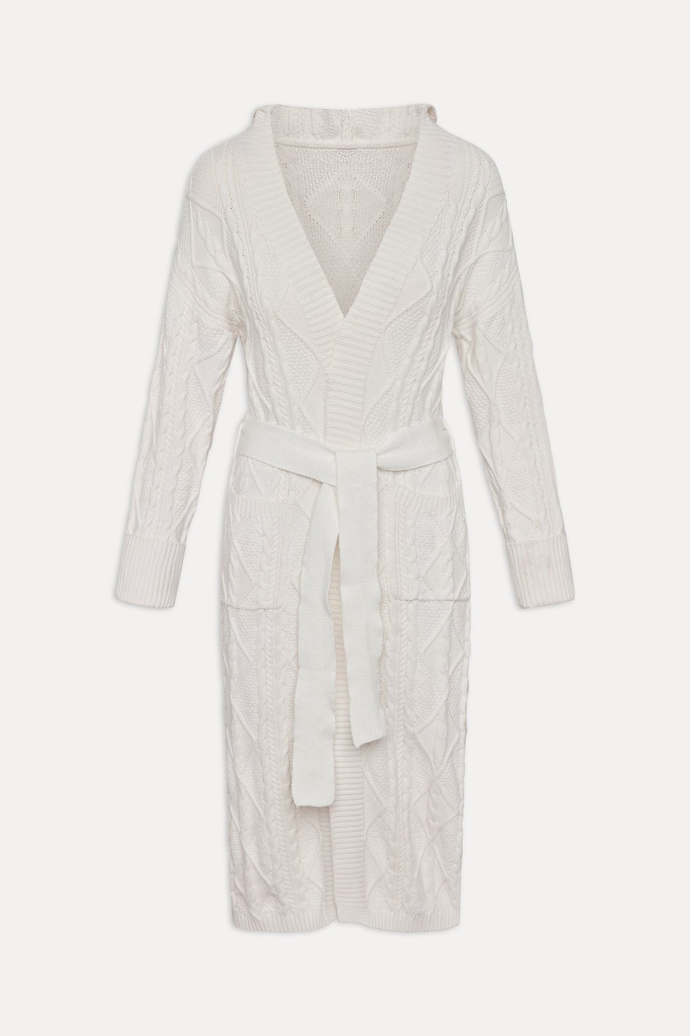 Love Story Duster Cardigan  Cloud White