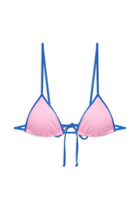 Lumia Triangle Bralette Bikini Top - Fairy Floss