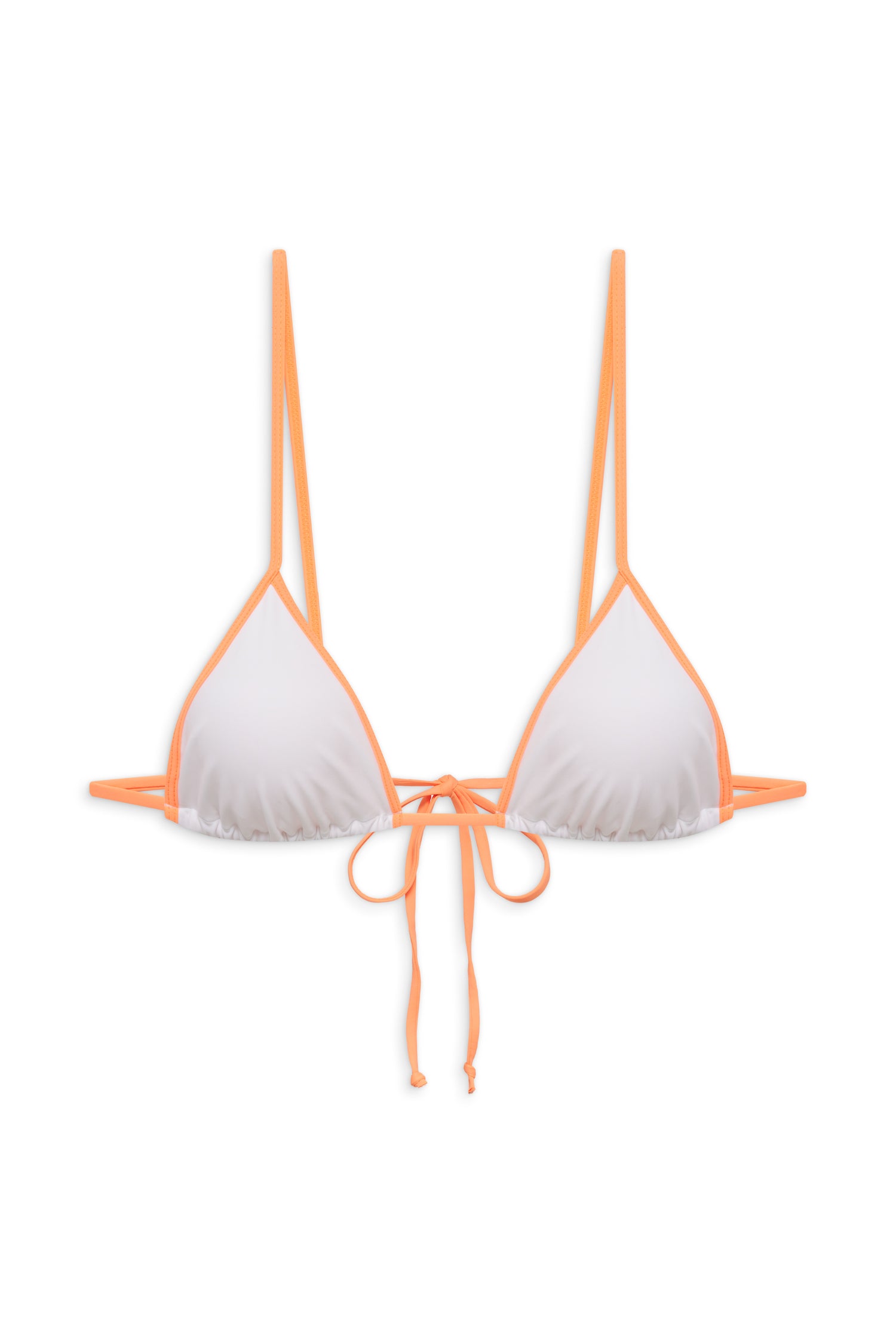 Lumia Triangle Bralette Bikini Top  Sherbet