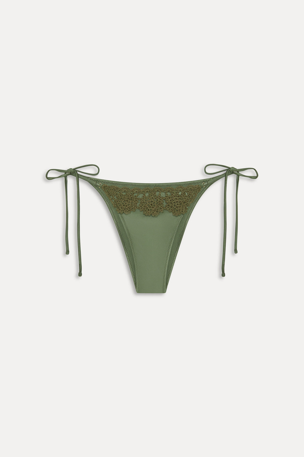 Mackenzie Satin Cheeky Bikini Bottom  Backyard Baby