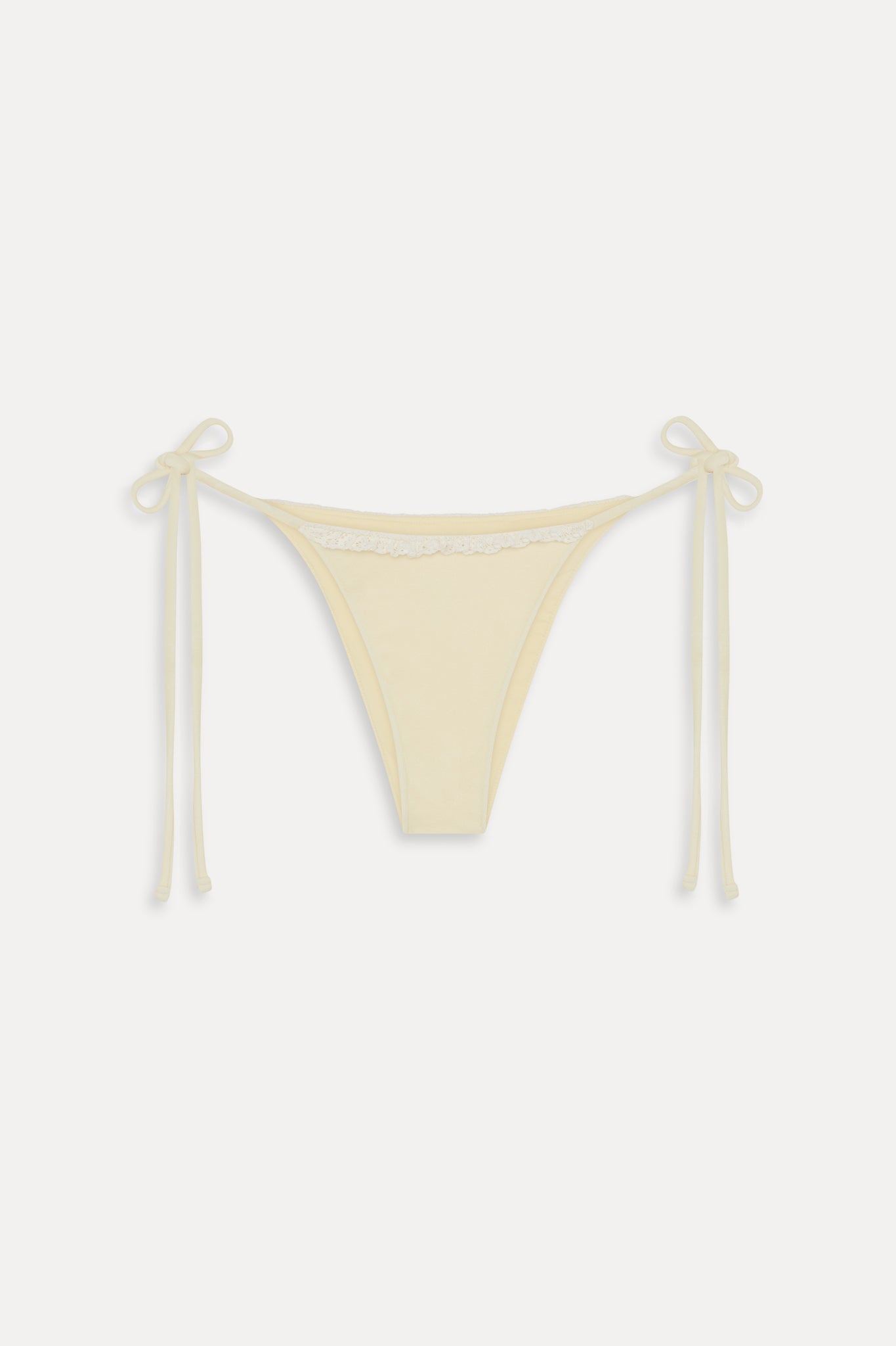 Mackenzie Terry Cheeky Bikini Bottom  Lemon