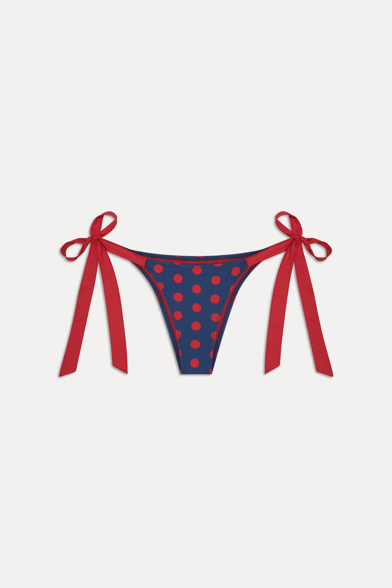 x Khy Mackenzie Skimpy Bikini Bottom  Strawberry Dot