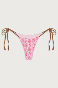 Mackenzie Floral Cheeky Bikini Bottom - Watercolor Hibiscus