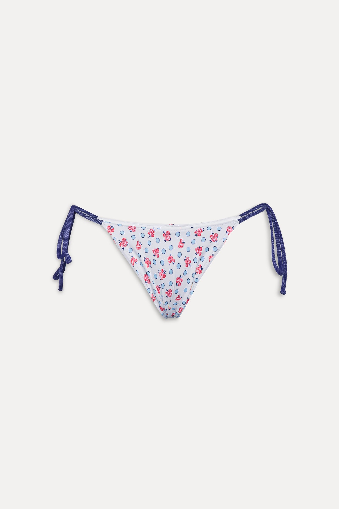 Mackenzie Cheeky String Bikini Bottom  Wild Rose