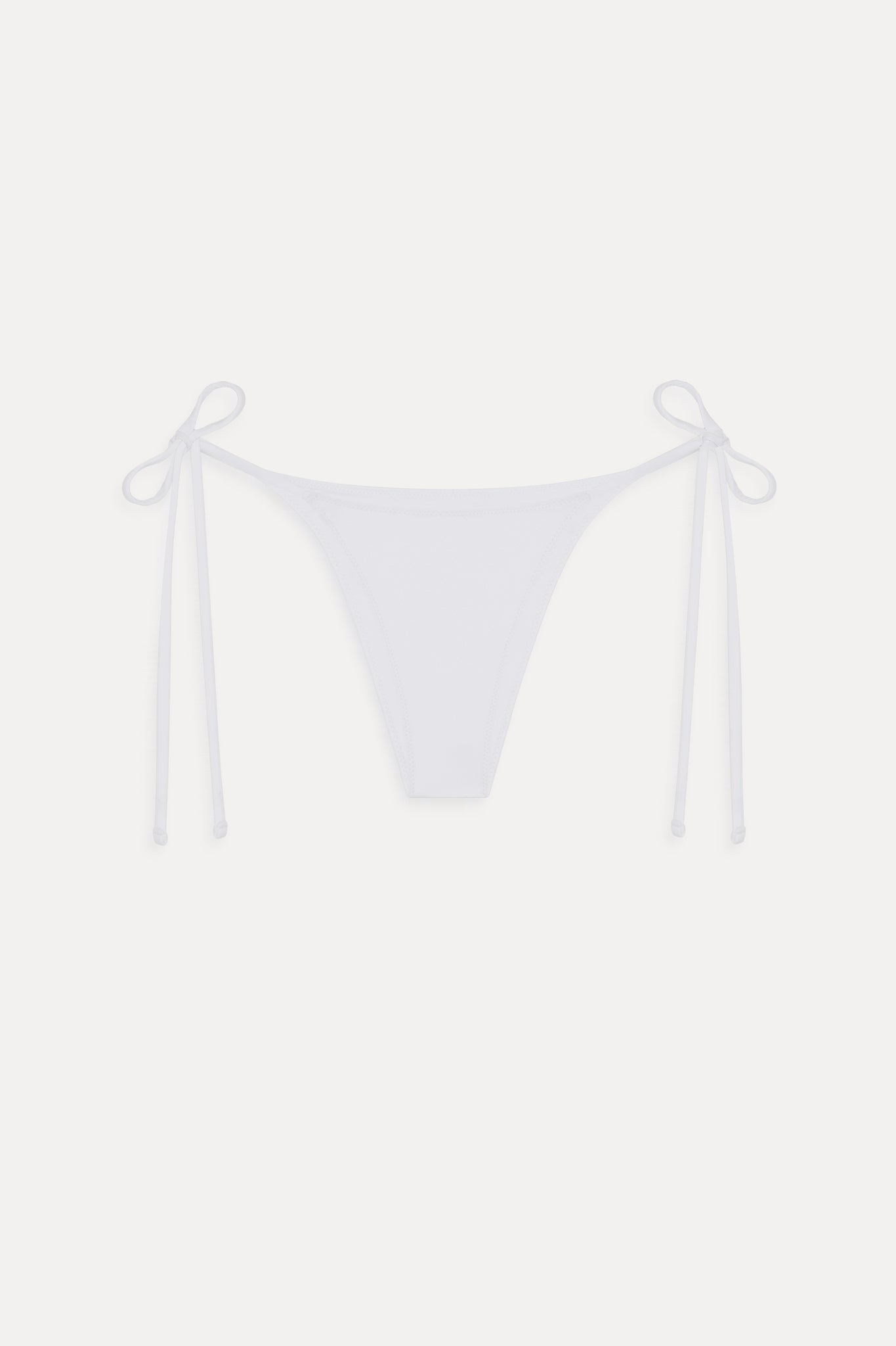Mackenzie Cheeky String Bikini Bottom  Optic White