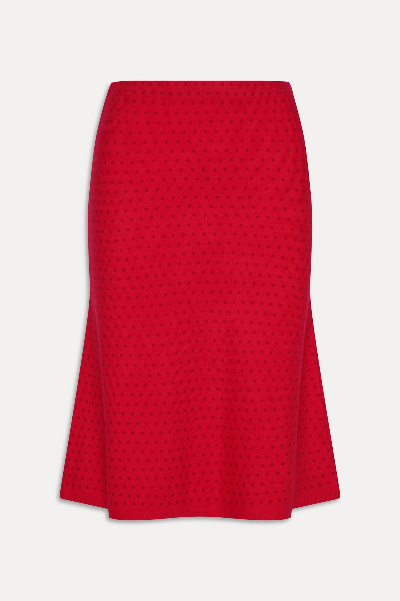 Magnolia Knit Midi Skirt  Cranberry