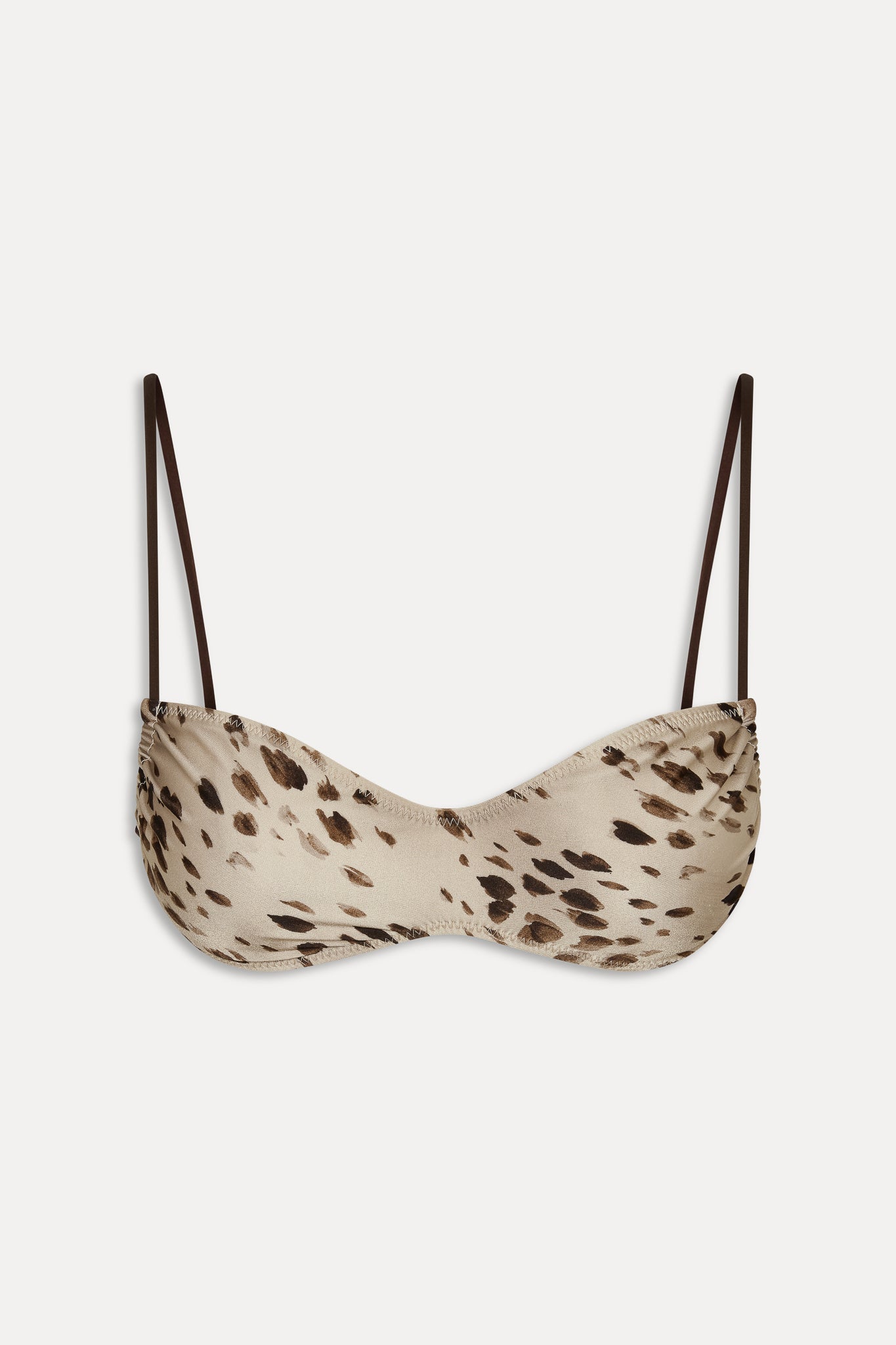 x JENNIE Magnolia Shine Bikini Top  Marrakesh