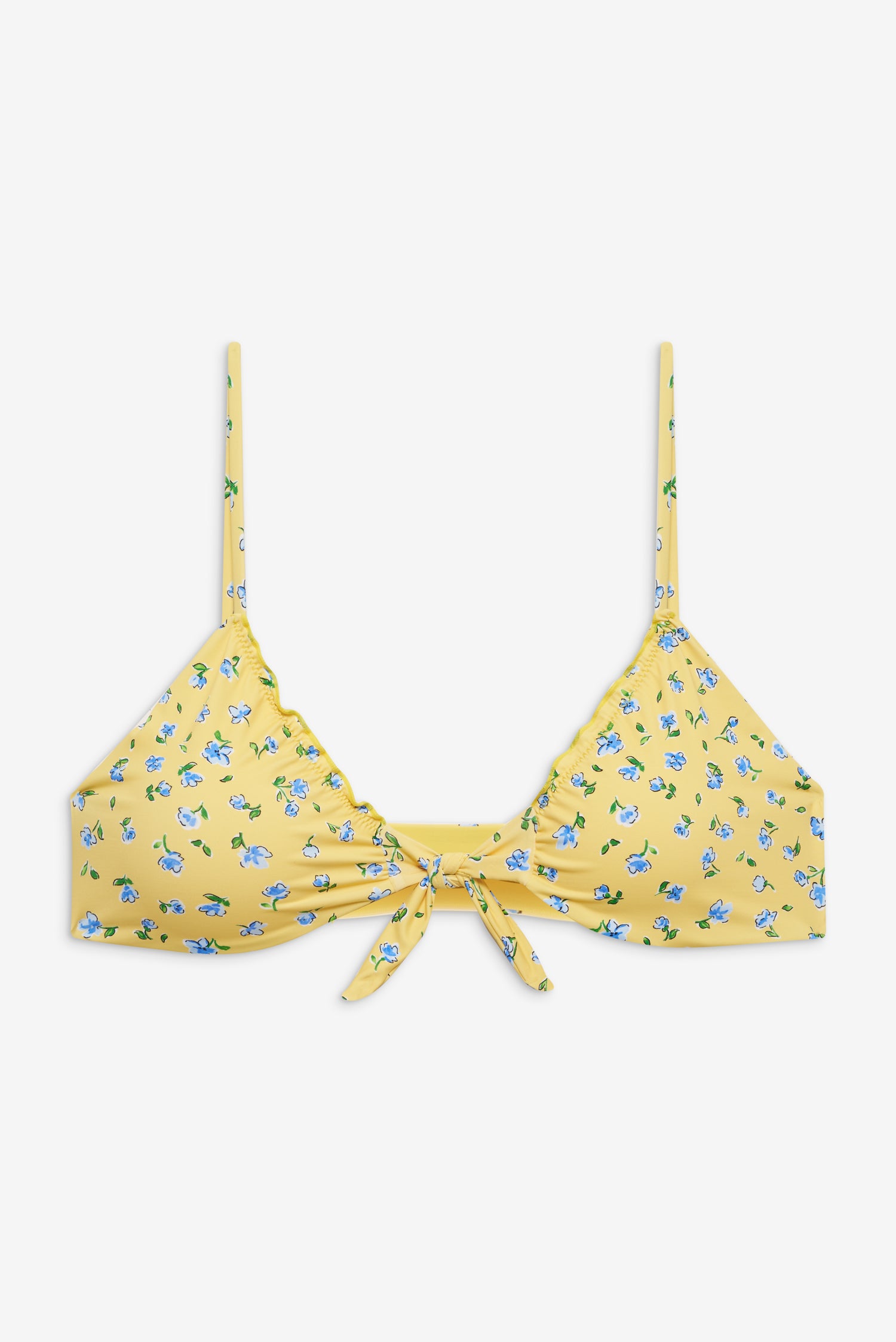 Maison Floral Skimpy Bikini Top  Sky Blossom