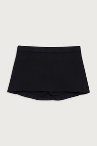 Marialla Knit Mini Skort - Black
