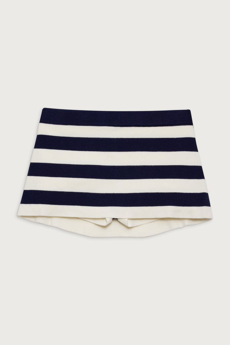 Marialla Knit Mini Skort Soft Vanilla main image 1