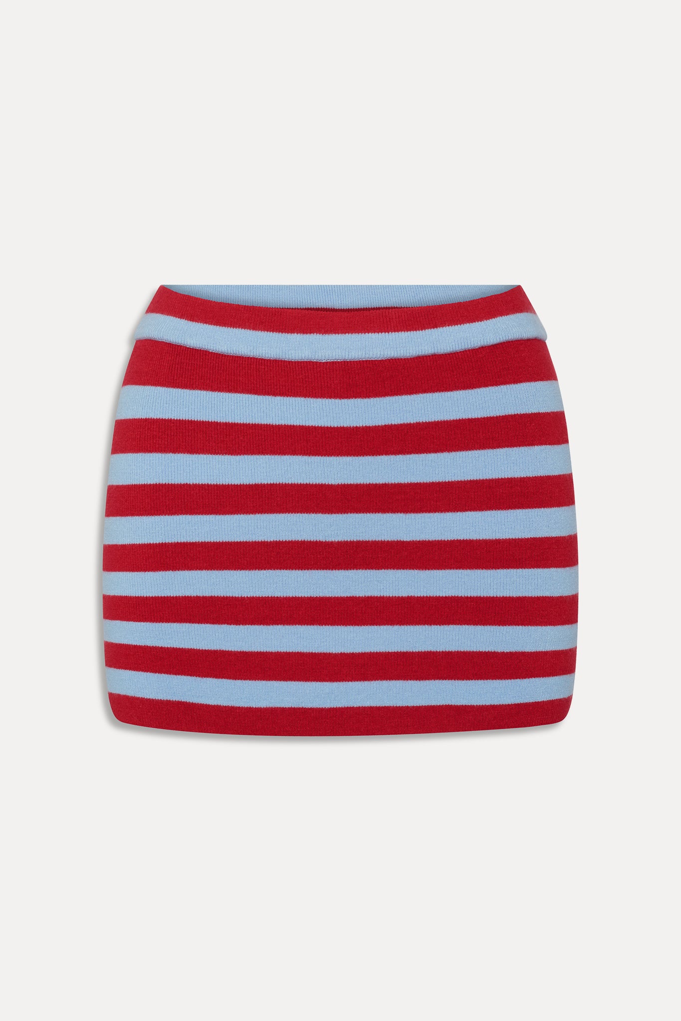 Marialla Knit Mini Skort  Blue Raspberry