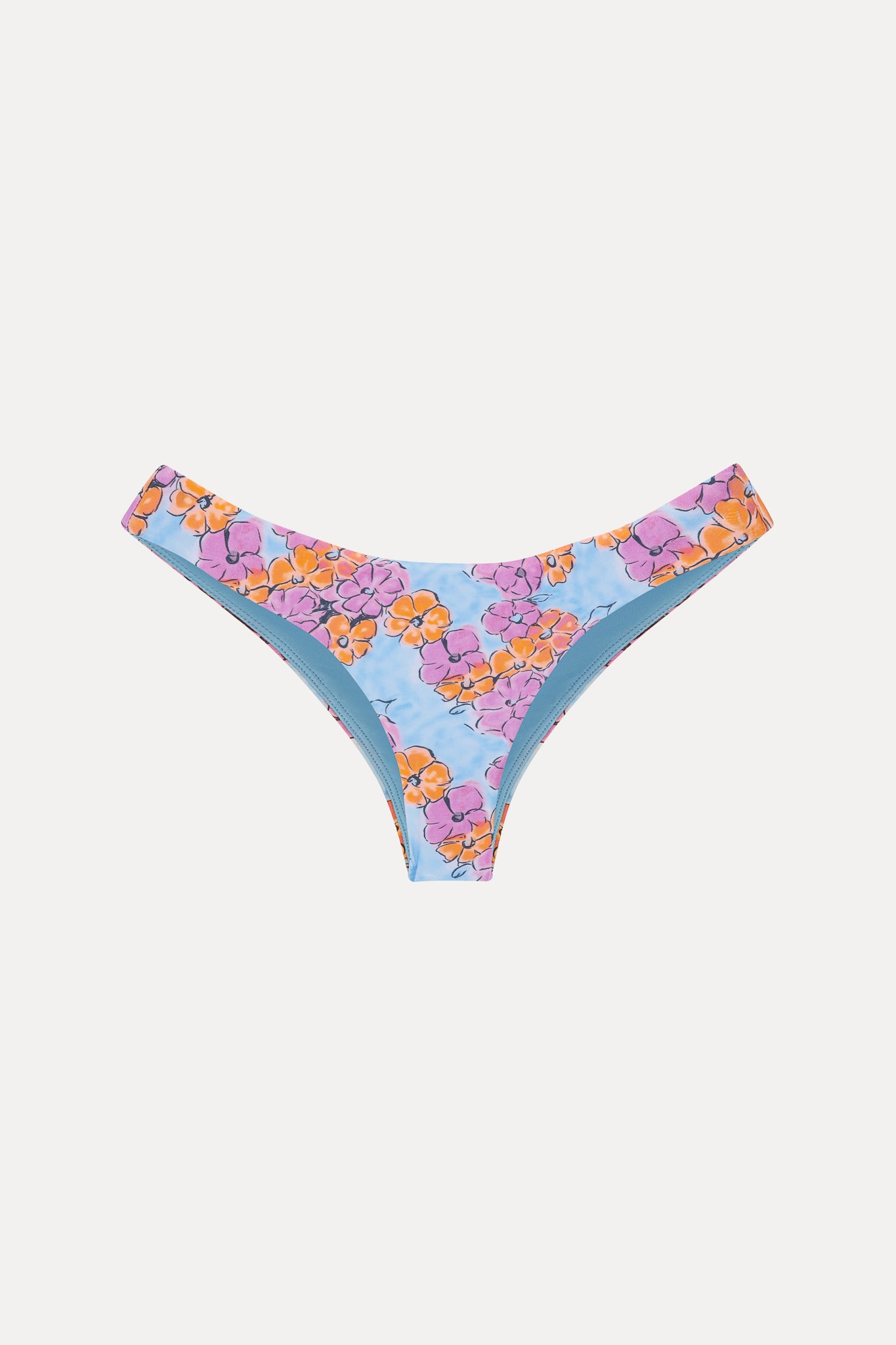 Marina Floral Cheeky Bikini Bottom  Color Me