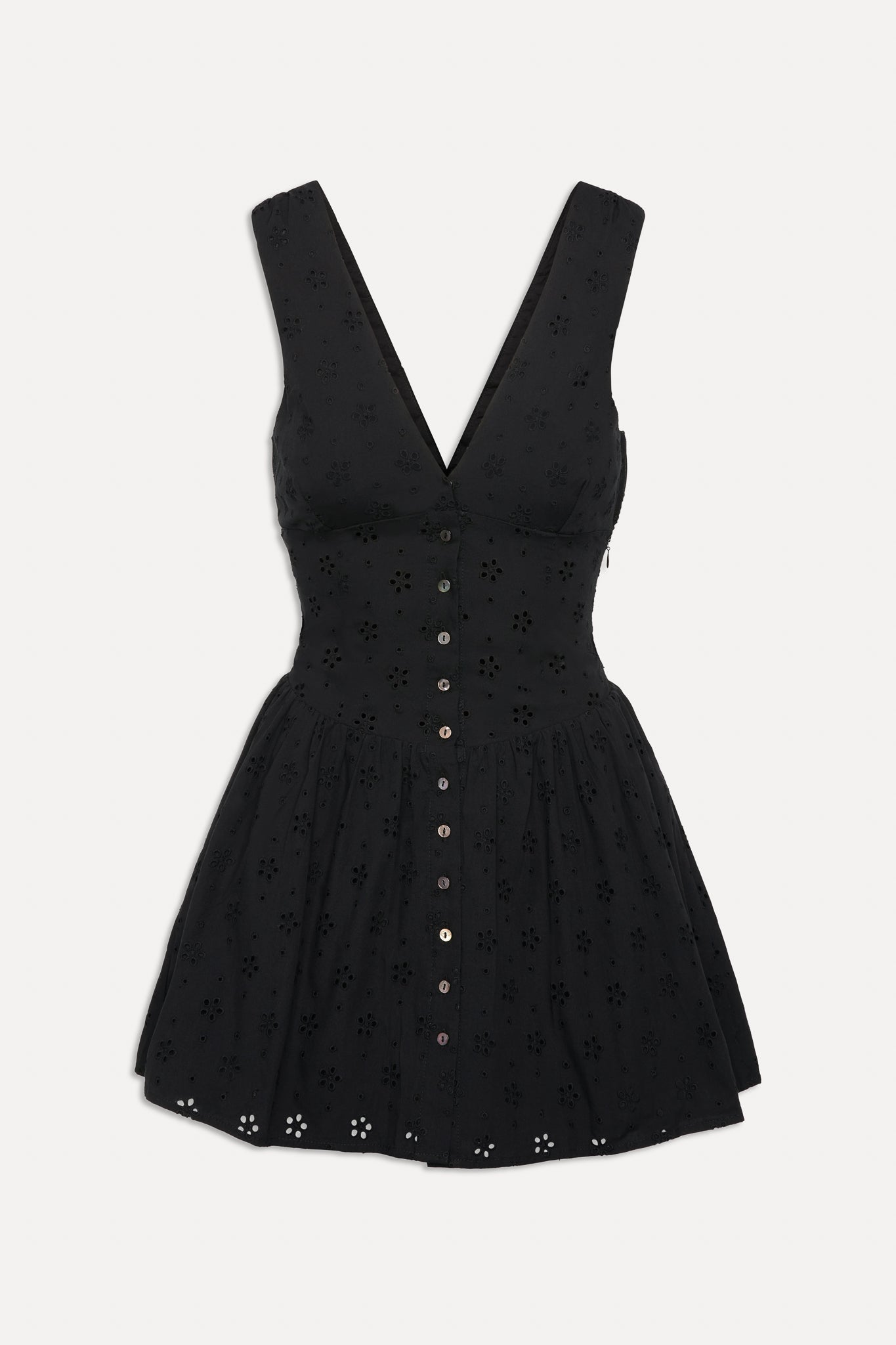 Marley Cotton Eyelet Mini Dress  Eclipse