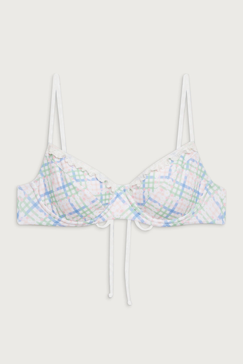 x DJERF AVENUE Matilda Underwire Bikini Top  Cottage Meadow