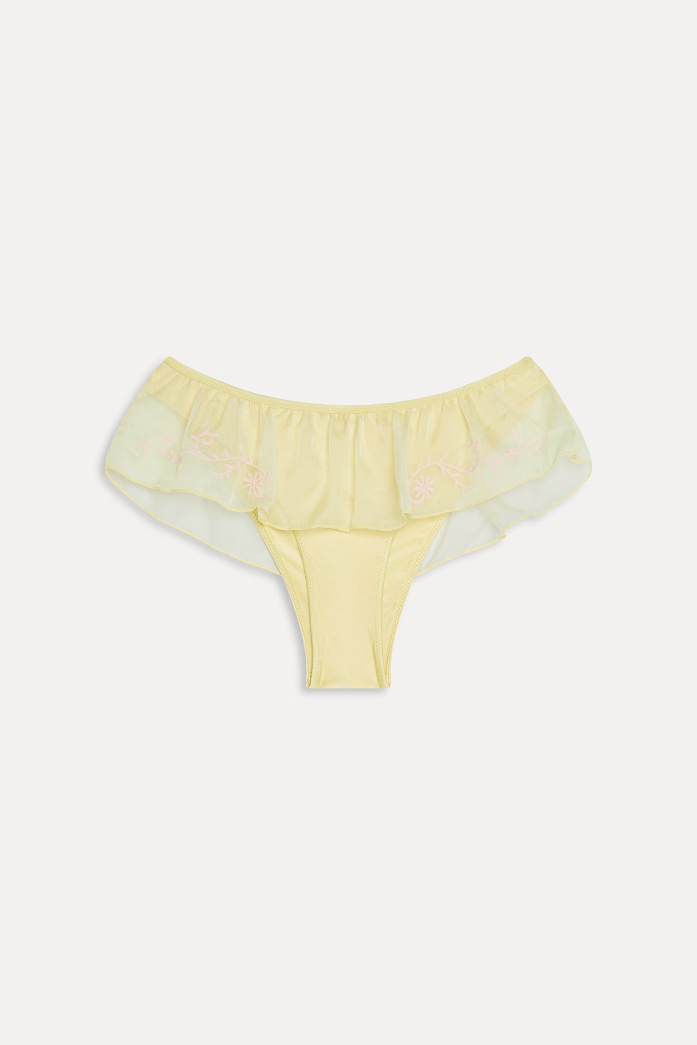 x Devon Lee Carlson Mercer Chiffon Swim Skirt  Just Like Honey