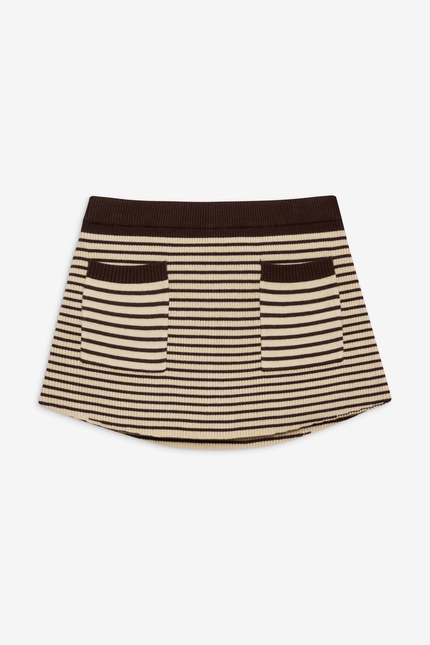 Mila Knit Mini Skort  70s Stripe