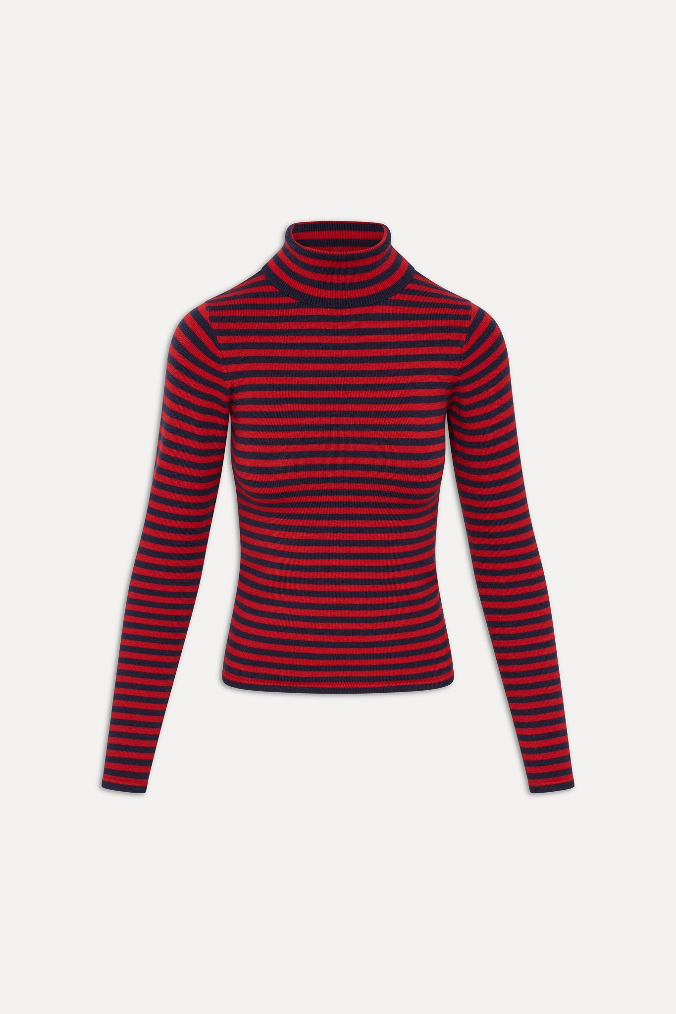 Milo Knit Turtleneck Sweater  Sunday Stripe