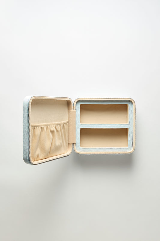 Product-Hover--x LEXXOLA Mini Jet Case - Blue Crush