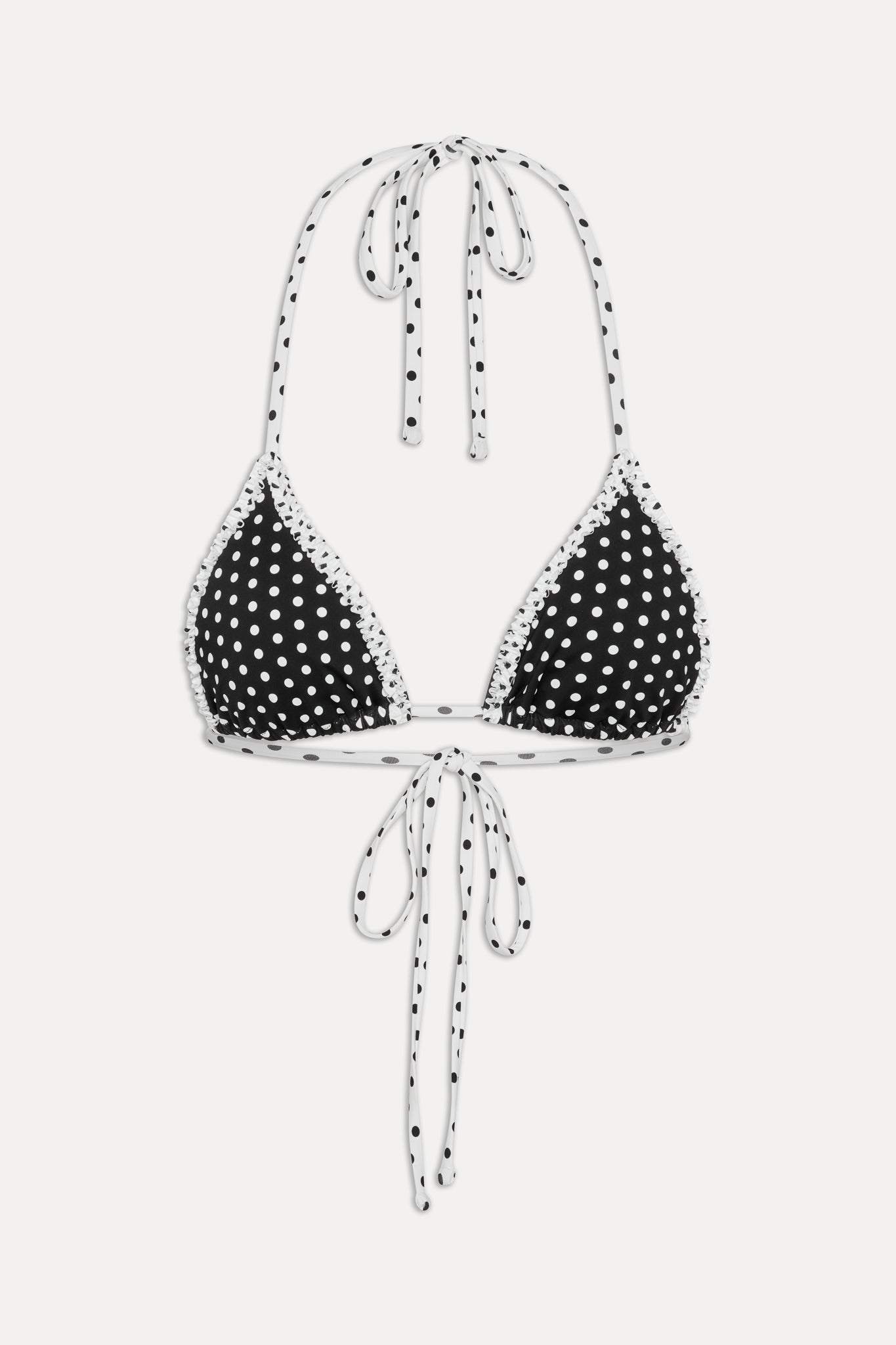 Nick Skimpy Triangle Bikini Top  Classic Polka Dot