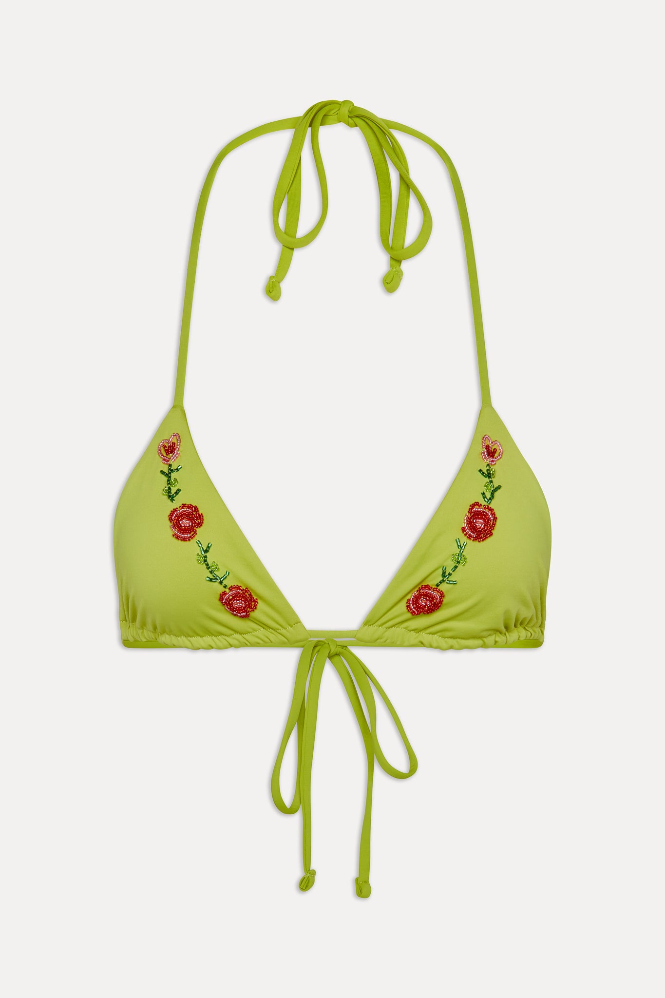 Nick Skimpy Triangle Bikini Top  Lily Pad