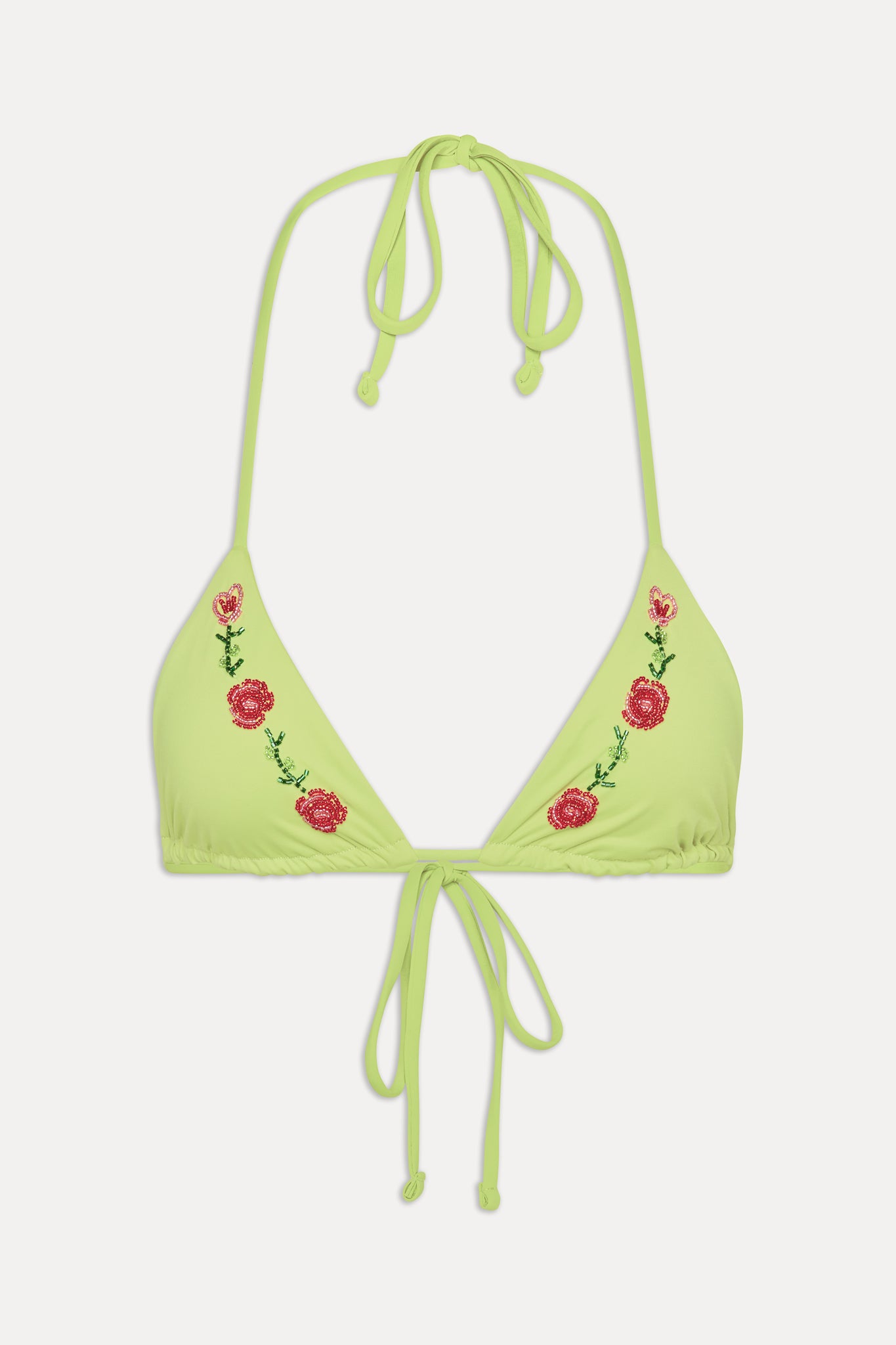 Nick Skimpy Triangle Bikini Top  Lily Pad