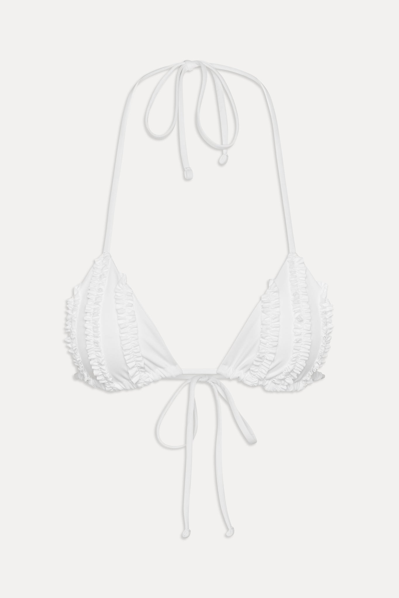 Nick Skimpy Triangle Bikini Top  Optic White