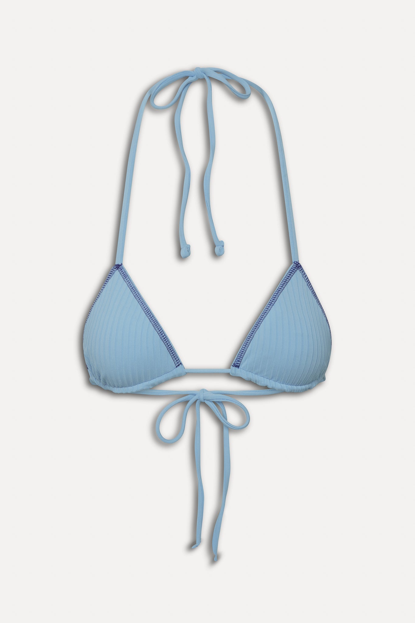Nick Skimpy Triangle Bikini Top  Blue Vanilla