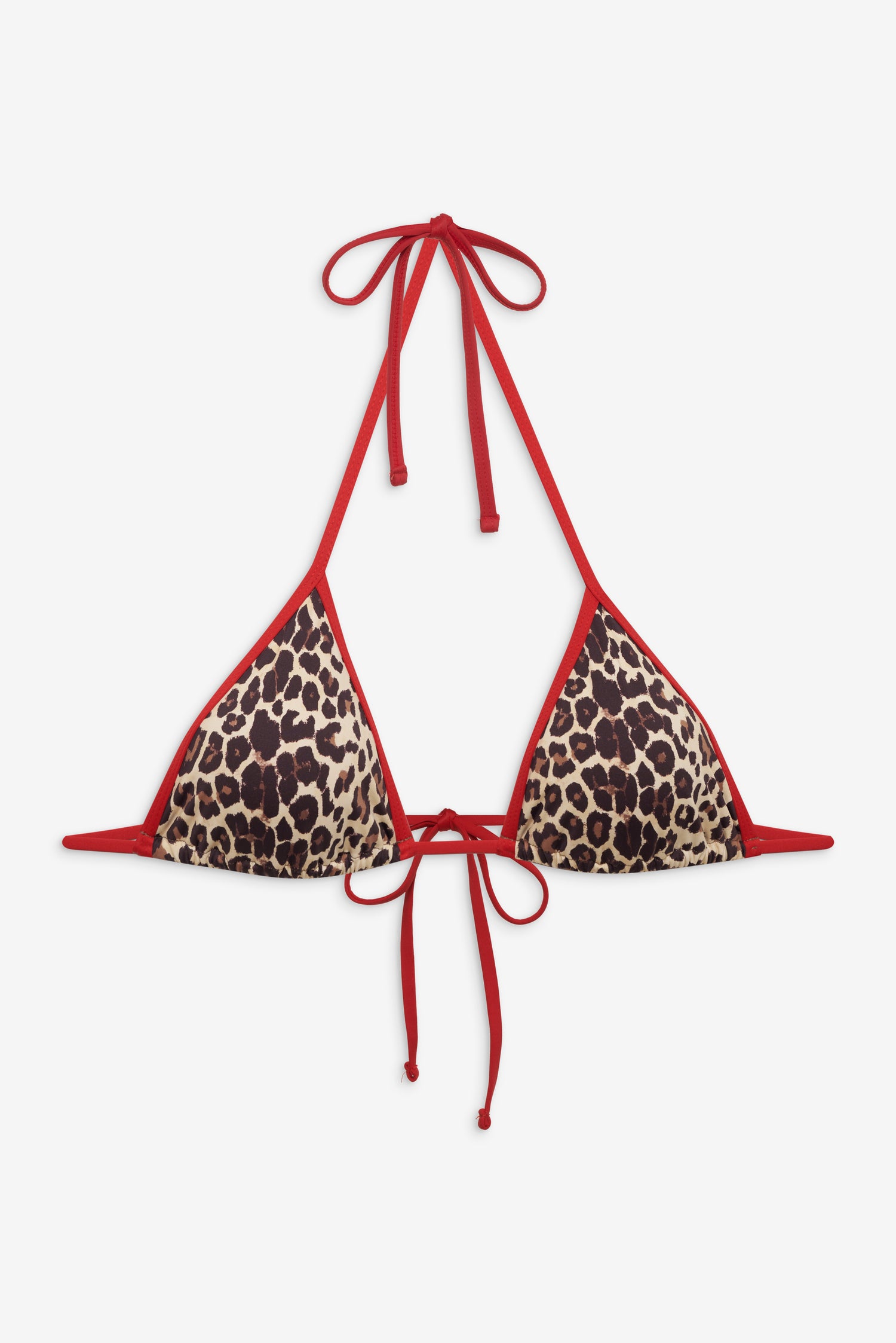 Nick Skimpy Triangle Bikini Top  Cheetah