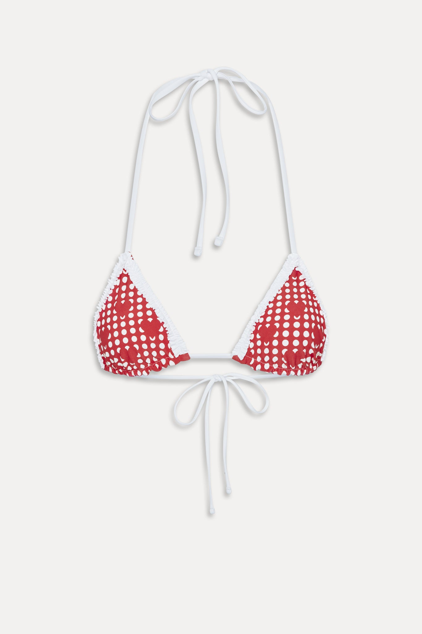 Nick Triangle Halter Bikini Top  Cupid
