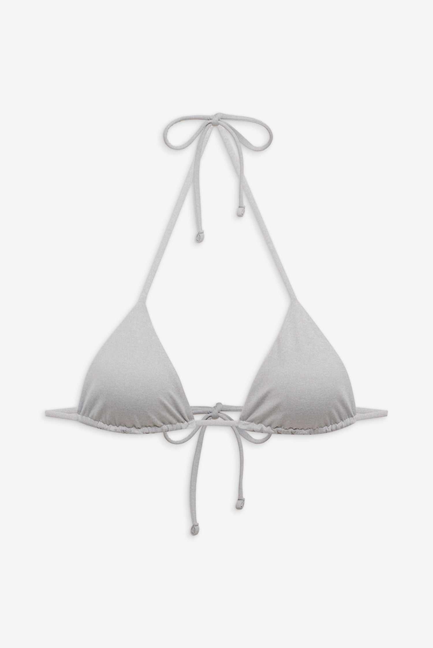 Nick Skimpy Triangle Bikini Top  Heather Grey