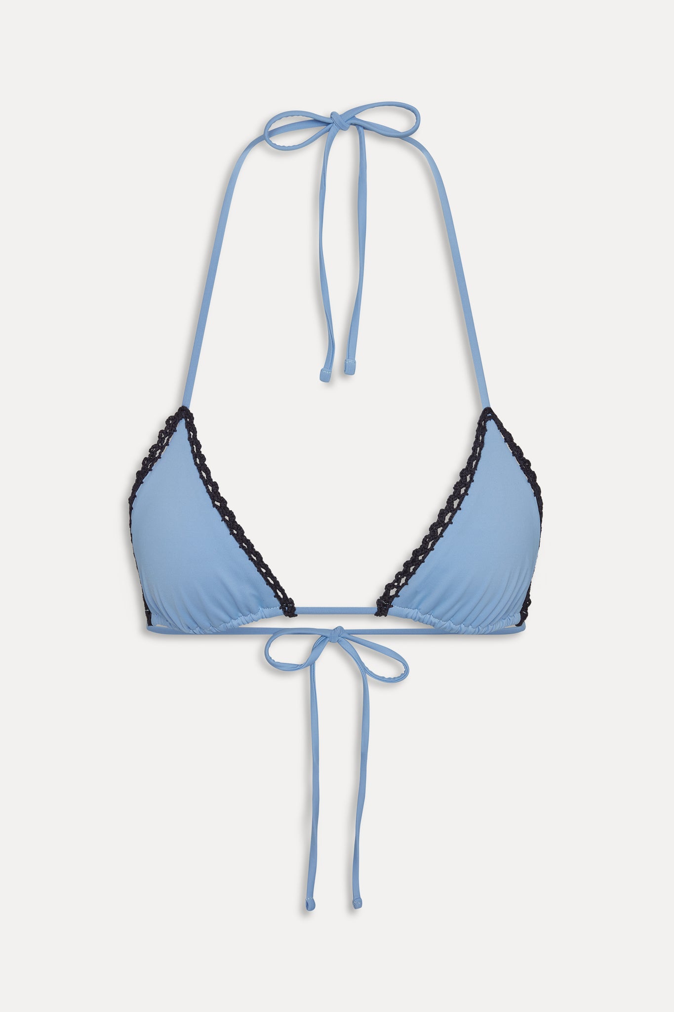x JENNIE Nick Triangle Bikini Top  Heaven Crochet