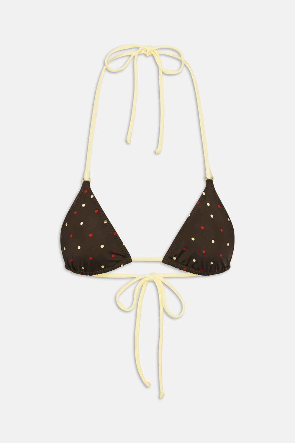 Nick Reversible Shine Bikini Top  Honey Bug