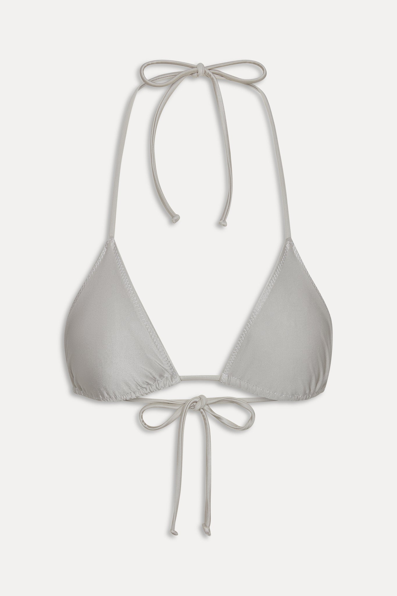 x JENNIE Nick Satin Bikini Top  Moon