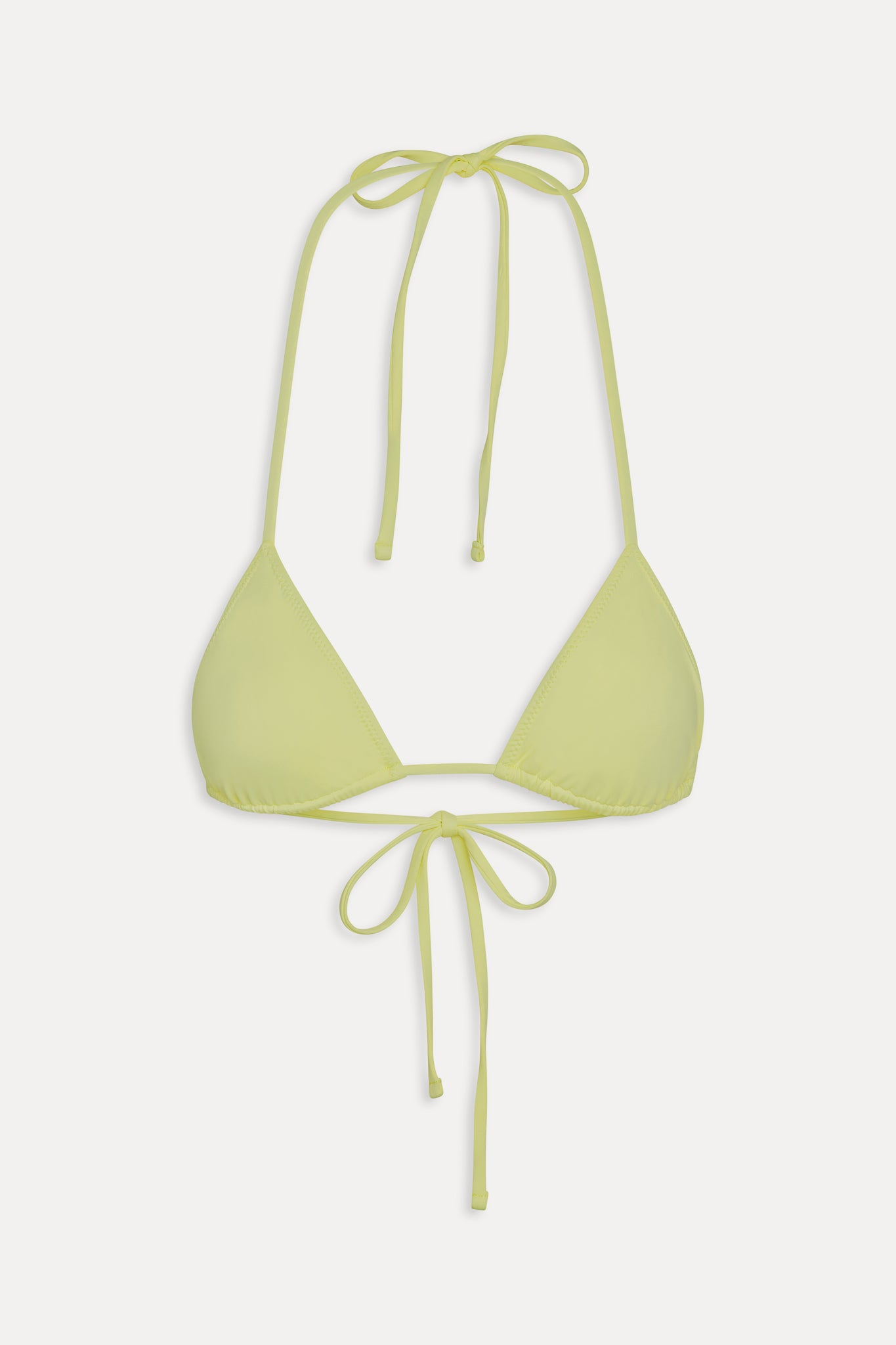 Nick Skimpy Triangle Bikini Top  Yellow Mojito