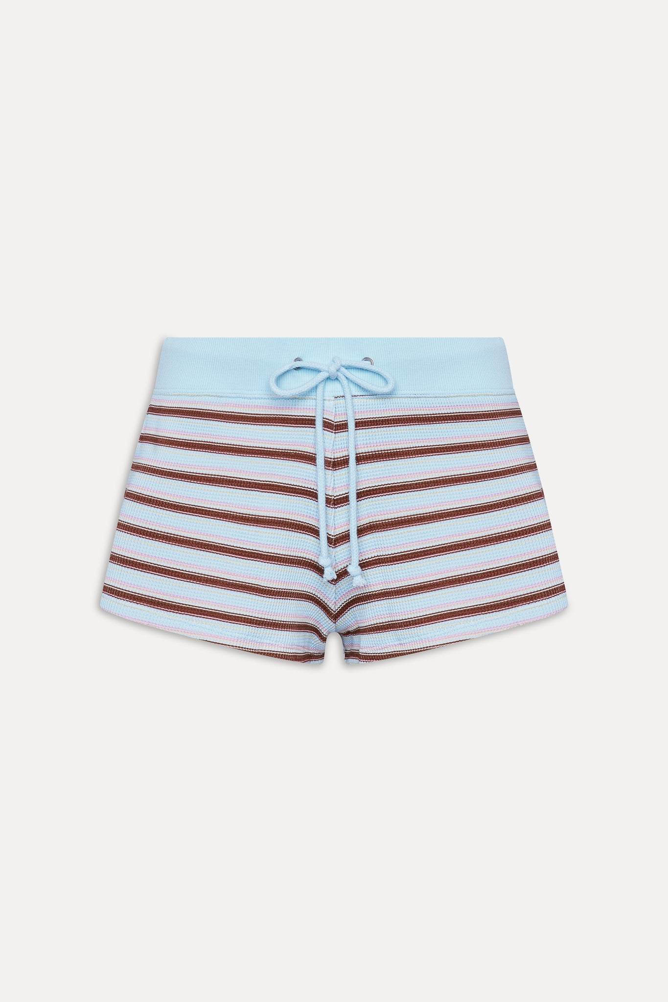 Noah Striped Mini Shorts  Verona Stripe