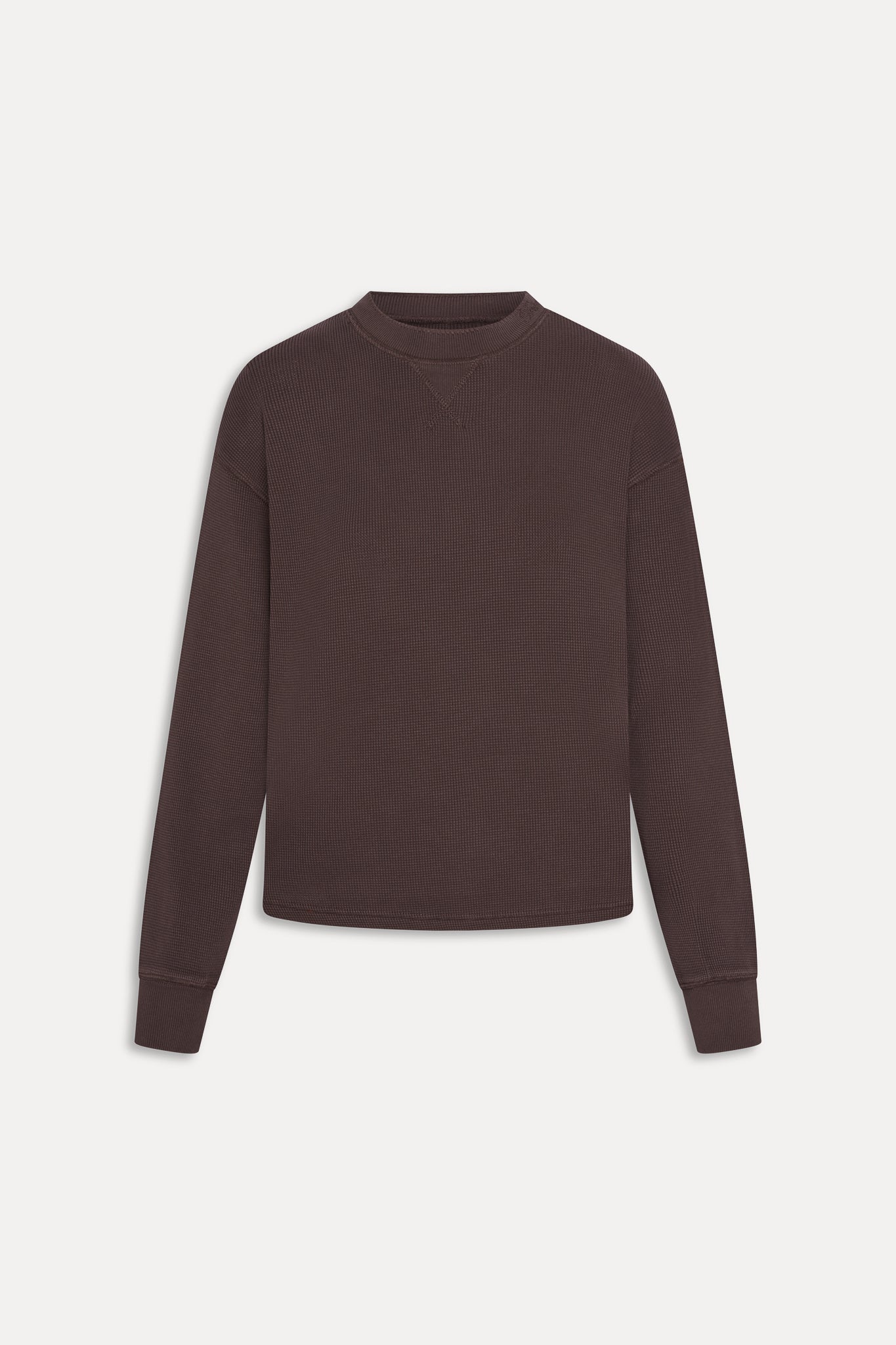 Noah Thermal Long Sleeve Shirt  Walnut