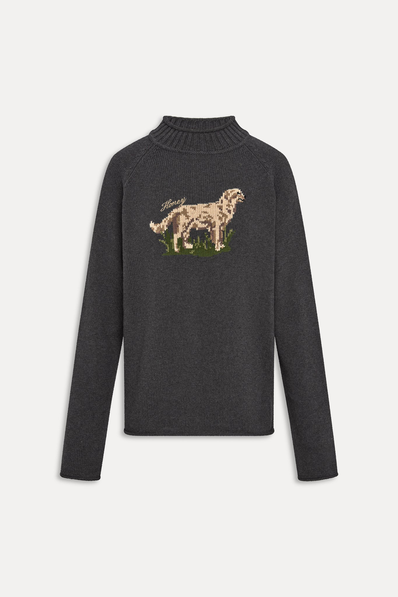 Noelle Cotton Knit Turtleneck  Honey at Play