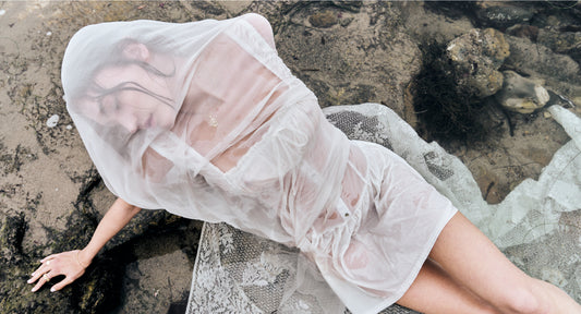 Christa Ruffle Mini Dress Sunrose by Frankies Bikinis 