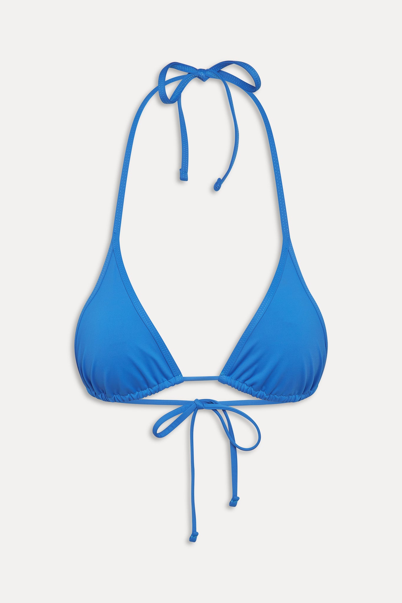 Paradise Micro Halter Bikini Top  Lake Blue